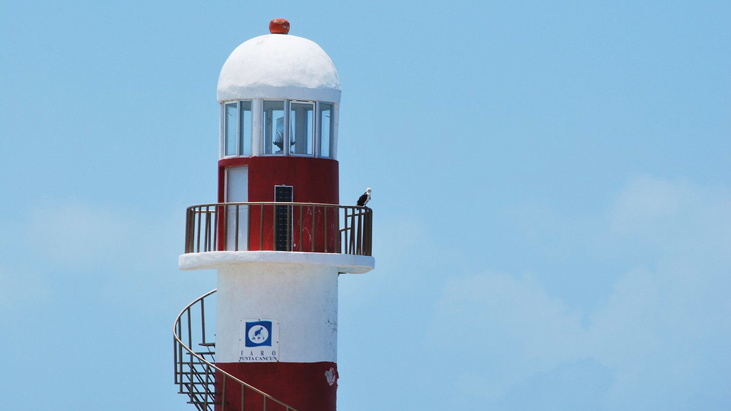Punta Cancun Lighthouse narbild